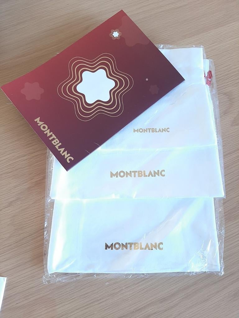 Set van 3 MONTBLANC cadeauzakjes, Ophalen of Verzenden, Zo goed als nieuw