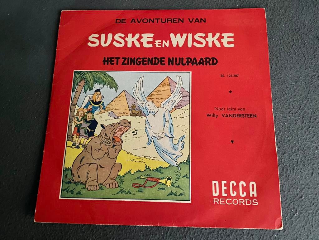 ♦️S&W 🗯 Zeldzame LP DECA RECORDS 🎶, Verzamelen, Stripfiguren, Gebruikt, Overige typen, Suske en Wiske, Ophalen of Verzenden