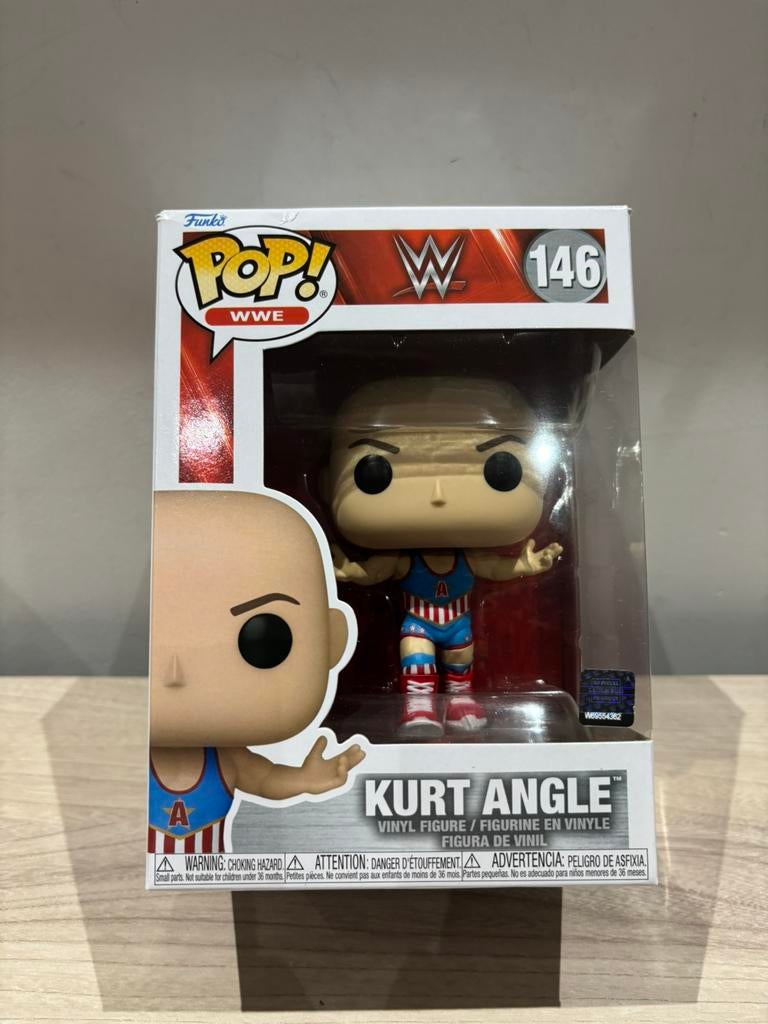 Funko Pop! WWE Kurt Angle #146 – Olympisch kampioen | NIB, Collections, Enlèvement ou Envoi, Comme neuf