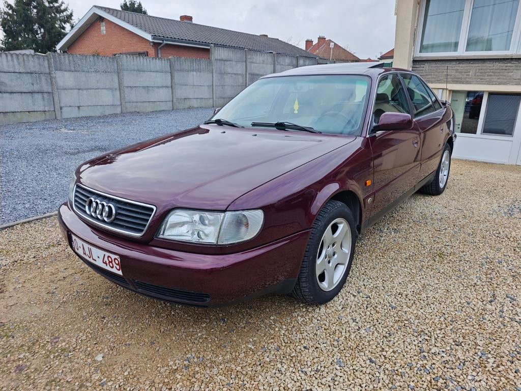 *** Audi A6 C4 - 2.6 V6 *** Old-timer ***, Auto's, Audi, 4 deurs, Leder, Particulier, Onderhoudsboekje