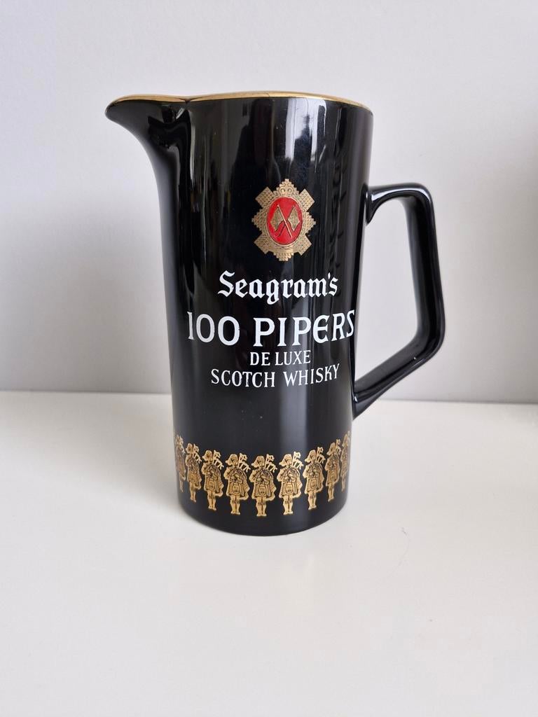 Pot à whisky écossais de luxe 100 Pipers The, Collections, Marques & Objets publicitaires, Enlèvement ou Envoi, Utilisé