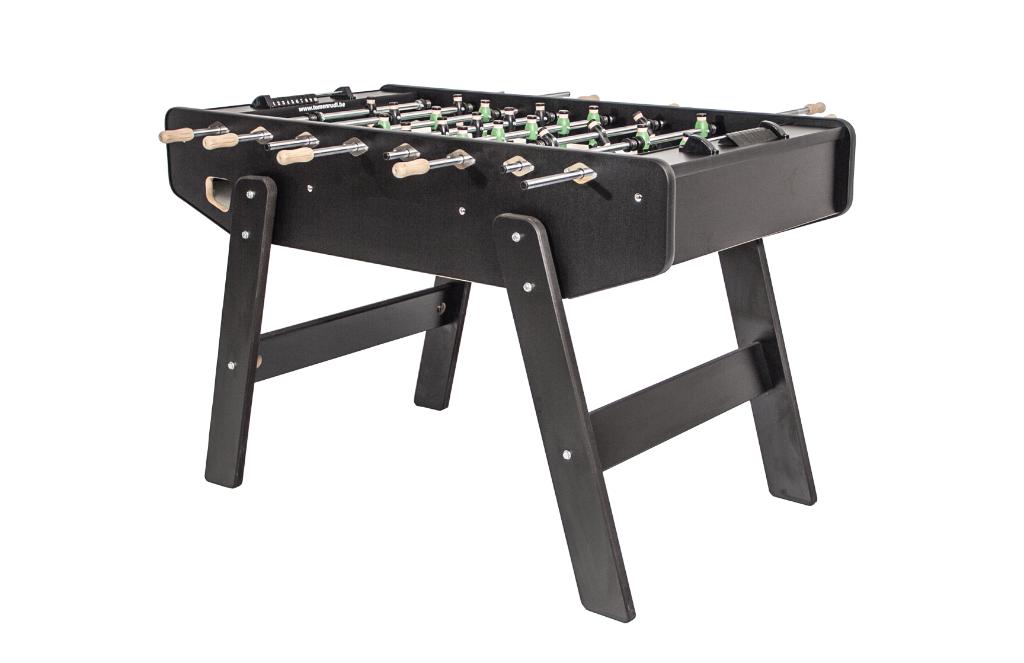 Tom en Rudi Home Zwart tafelvoetbal / kicker / voetbaltafel, Ophalen, Nieuw