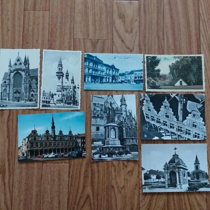 8 postkaarten Aalst, Ophalen of Verzenden