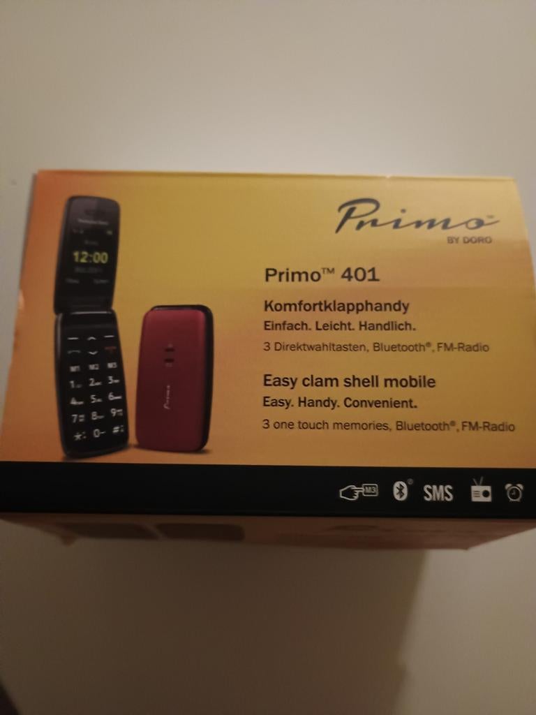 GSM Primo by Doro  Primo 401 rood, Ophalen