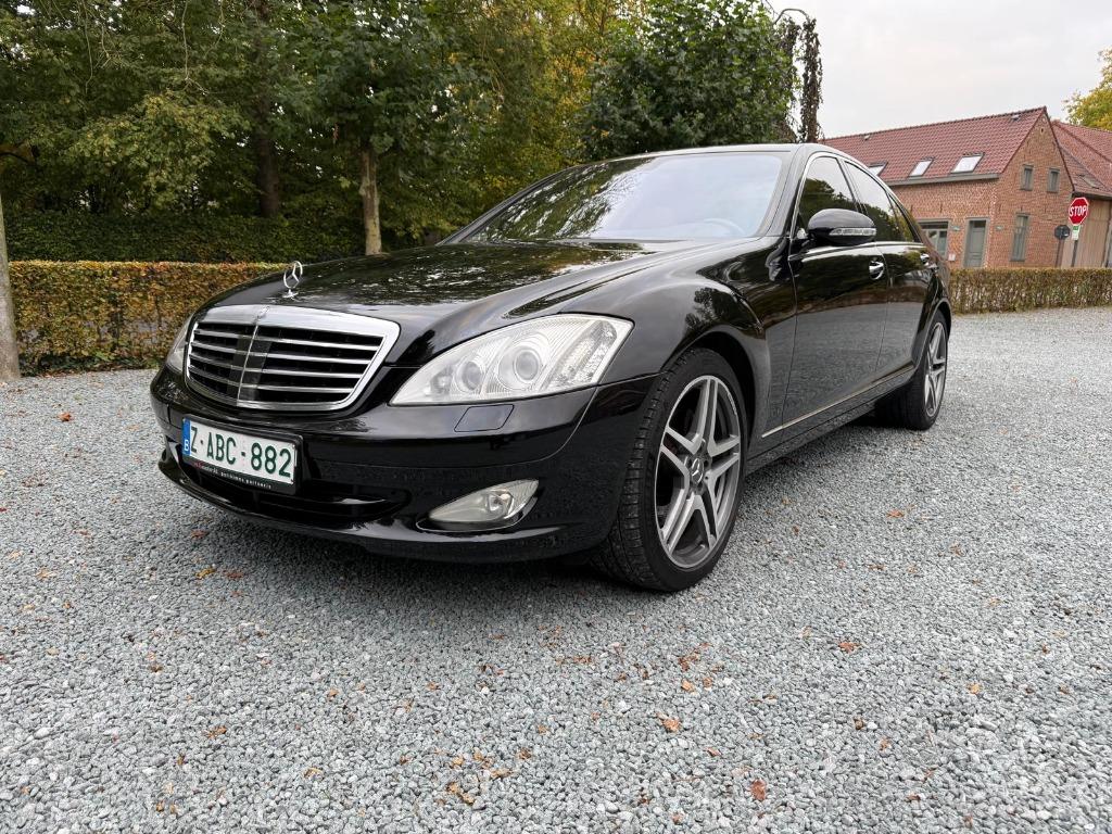 MERCEDES-BENZ S500 /FULL OPTION/V8/387CH/PANO/NAV/ALU 20'AMG, Auto's, Mercedes-Benz, Bedrijf, Te koop, S-Klasse, ABS, Achteruitrijcamera