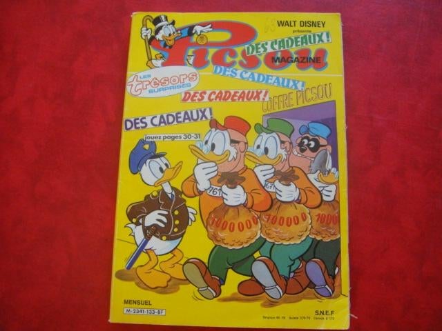 Livres Bandes dessinées Picsou Les Trésors Surprises.1983, Envoi