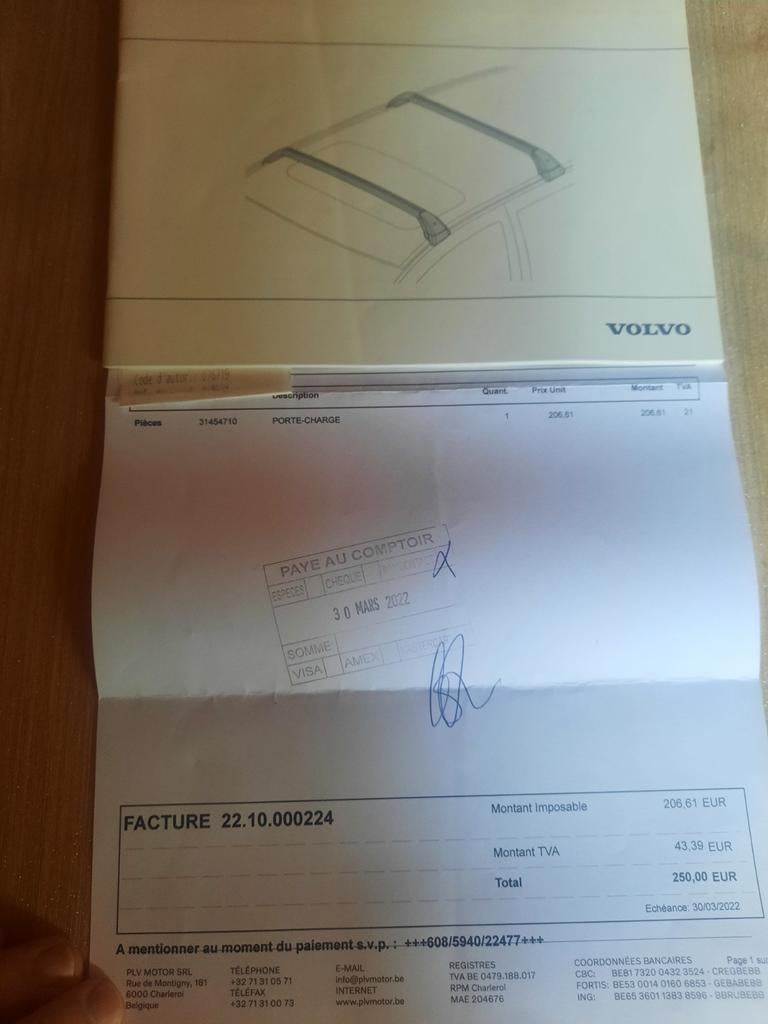 Barres de toit Volvo S60, Enlèvement, Comme neuf