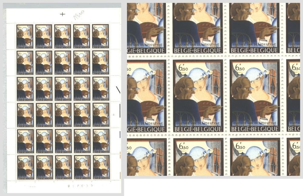 1981 Gustaaf van der Woestyne, Verzenden