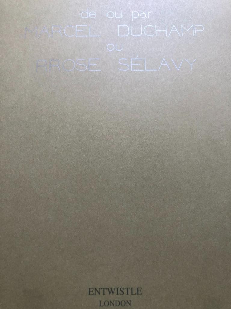 Marcel Duchamp ou Rrose Sélavy - the portable museums, Ophalen of Verzenden, Zo goed als nieuw