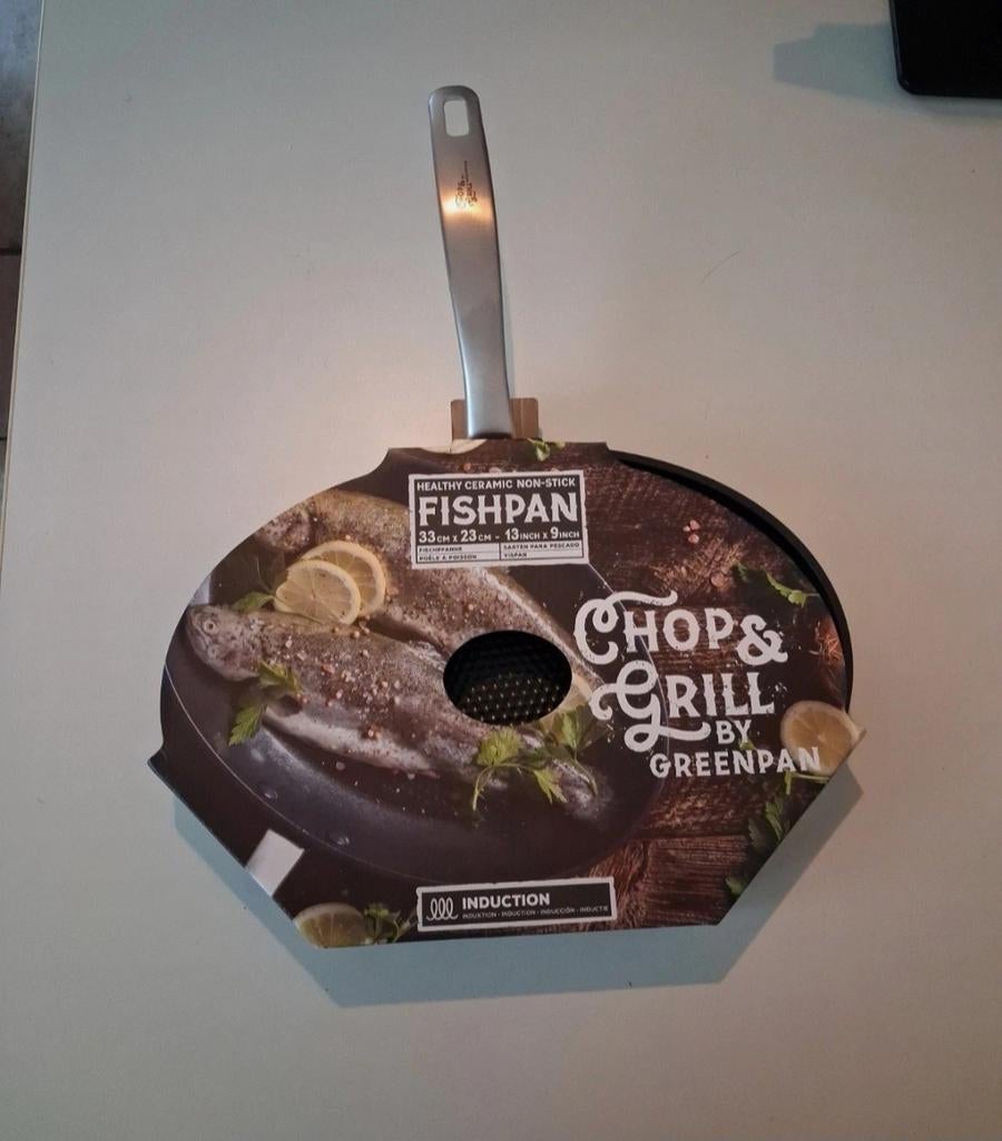 Poêle ovale pour poisson, Enlèvement, Ovale