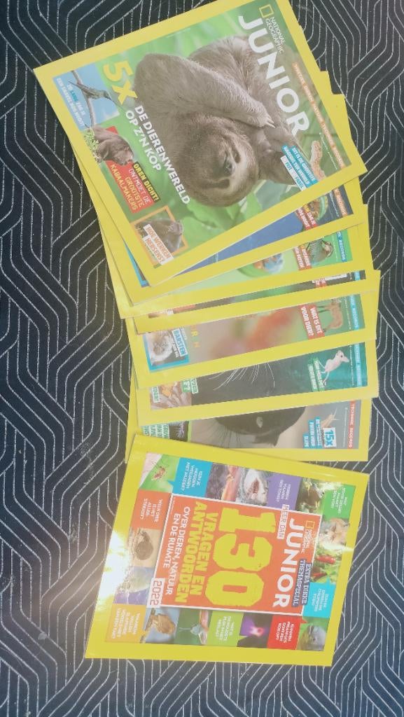 National Geographic junior, Livres, Journaux & Revues, Enlèvement ou Envoi, Comme neuf, Science et Nature