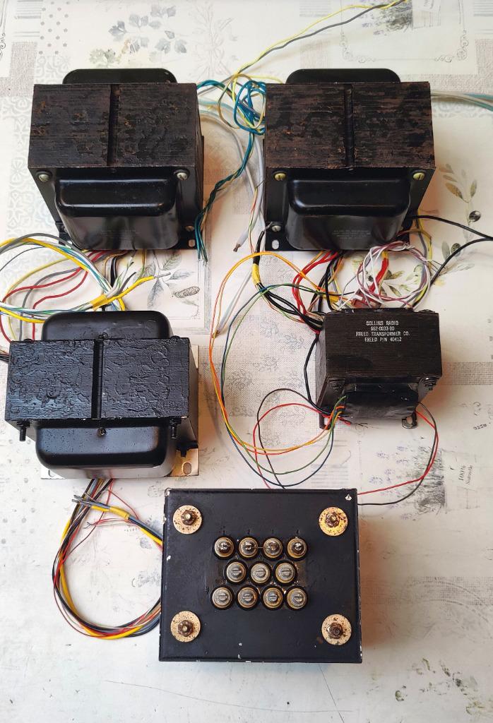 Transfo's en originele onderdelen voor Collins KWM-2, Ophalen, Zo goed als nieuw, Zender en Ontvanger