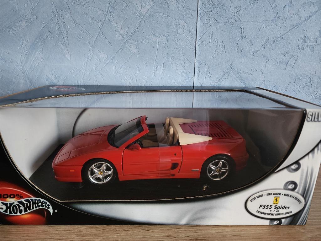 Ferrari F355 Spider, Ophalen, Nieuw, Auto, Hot Wheels