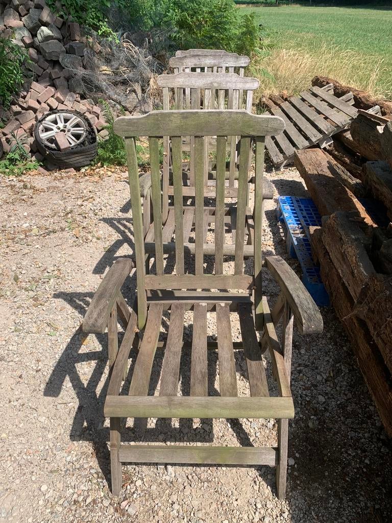 Chaises de jardin en bois dur, Jardin & Terrasse, Chaises de jardin, Enlèvement