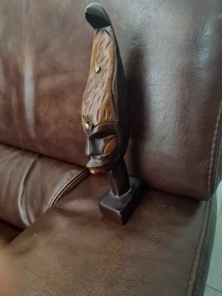 Tête d'arbre généalogique africain, Antiquités & Art, Enlèvement ou Envoi