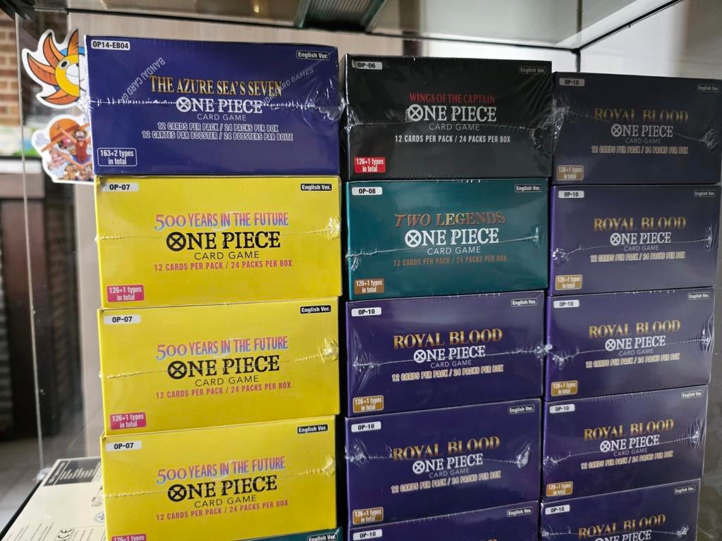 One Piece TGC card game Booster Box, Ophalen, Booster