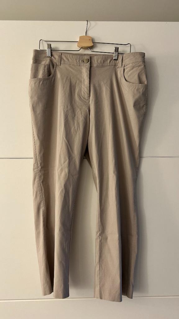 Charles Vögele beige broek, Kleding | Dames, Broeken en Pantalons, Beige, Maat 46/48 (XL) of groter, Ophalen of Verzenden, Lang