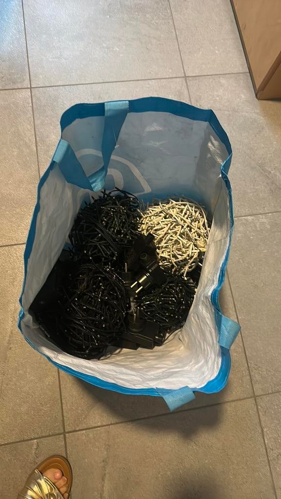 Verschillende  kerstlampjes ., Diversen, Kerst, Ophalen, Gebruikt