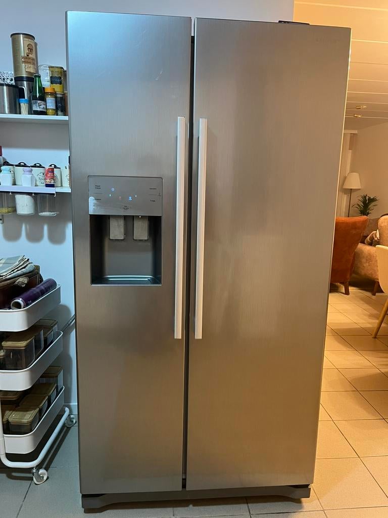 réfrigérateur SAMSUNG elegant inox, Enlèvement, Comme neuf, Avec compartiment congélateur
