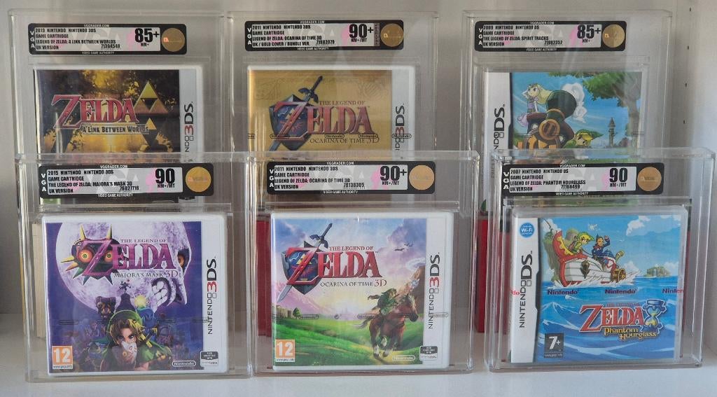 Sealed Graded Nintendo DS en 3DS games VGA WATA Mario Zelda, Envoi, Neuf