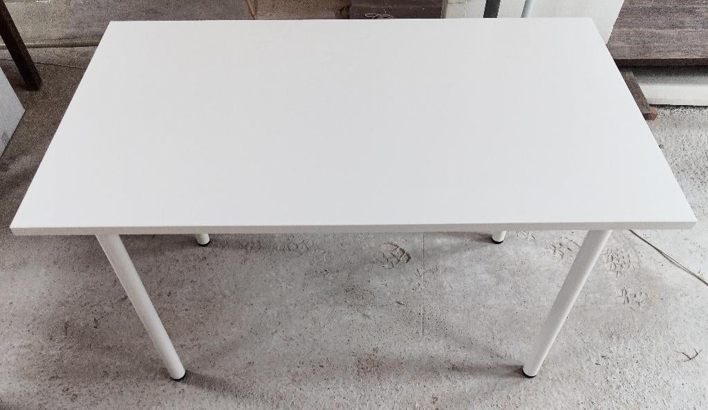 tafel of bureel in wit - nieuw, Ophalen, Overige materialen, 100 tot 150 cm, Nieuw