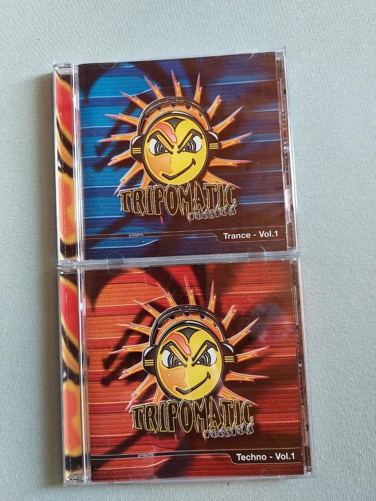 TRIPOMATIC TRANCE & TECHNO, Ophalen of Verzenden, Zo goed als nieuw