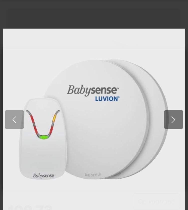 Luvion babysense 7   2 stuks €50/stuk, Ophalen, Zo goed als nieuw