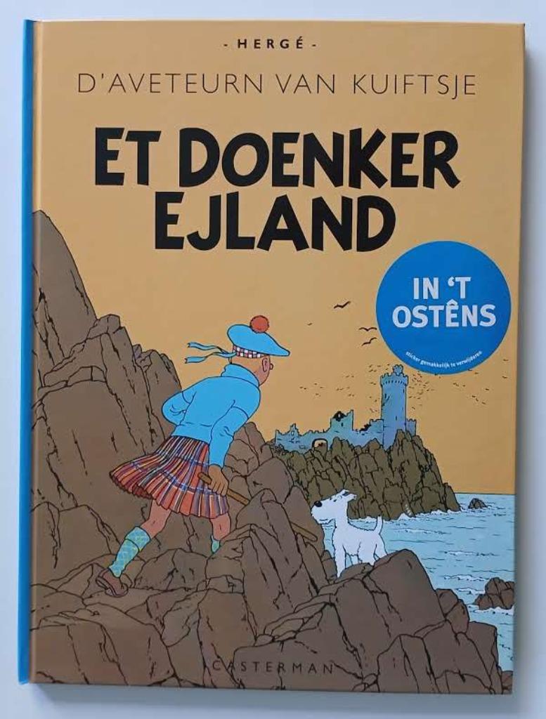 BD Tintin L'ile Noire en ostendais EO Hergé 2007 TTB, Livres, BD, Une BD, Enlèvement ou Envoi, Neuf, Hergé