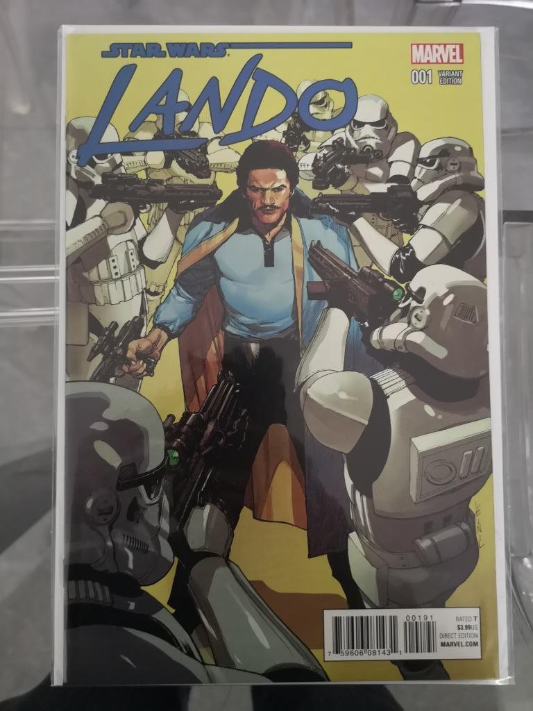 Star Wars : Lando #1 Leinil Francis Yu (1:25) variant, Livres, Comics, Enlèvement ou Envoi, Neuf
