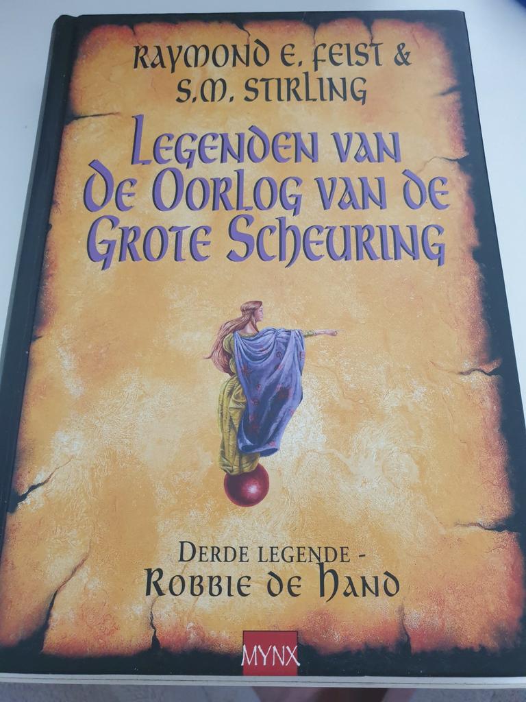 Raymond E. Feist - Robbie de Hand DE DERDE LEGENDE + 1, Boeken, Fantasy, Zo goed als nieuw, Ophalen of Verzenden
