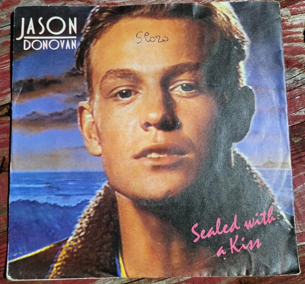 Jason Donovan Sealed with a Kiss 1989
Deze afbe, Cd's en Dvd's, Vinyl Singles, Ophalen of Verzenden