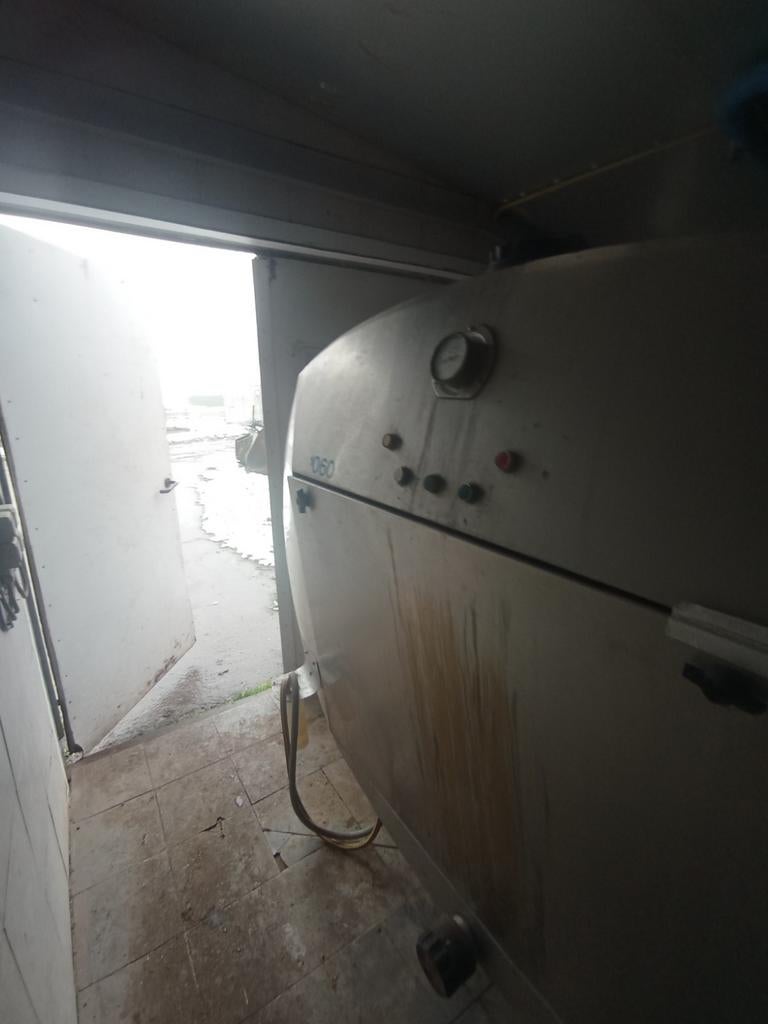 alfalaval koeltank watertank, Ophalen