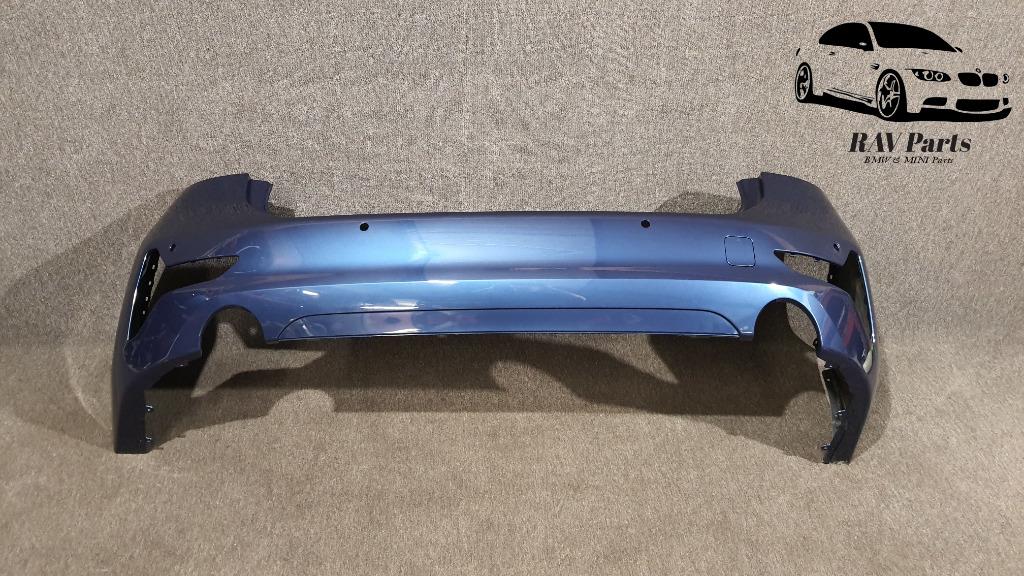 BMW 3 G21 Achterbumper Basis Blauw Kleur, Gebruikt, Ophalen of Verzenden, Achter, Bumper