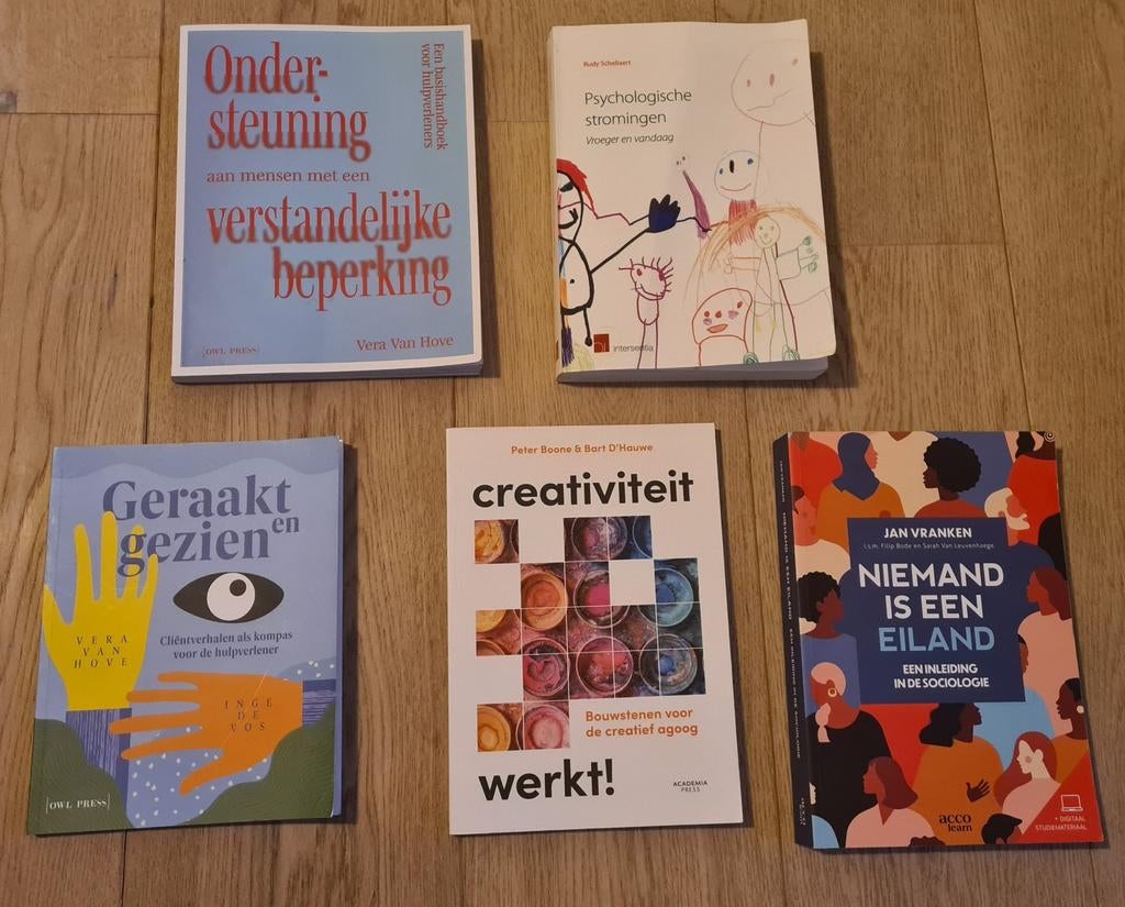 Livres d'orthopédagogie - HoGent - 1er semestre de la 1re an, Livres, Livres scolaires, Enlèvement ou Envoi