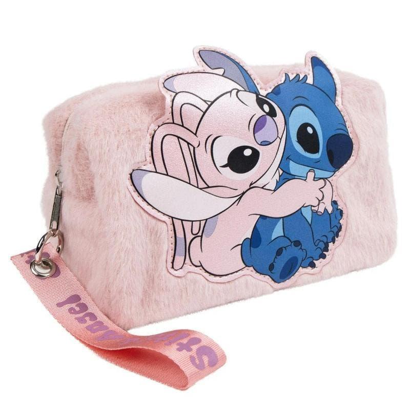 Stitch en Angel Toilettas - Roze - Disney, Handtassen en Accessoires, Toilettassen, Ophalen of Verzenden, Nieuw, Roze, Meisje
