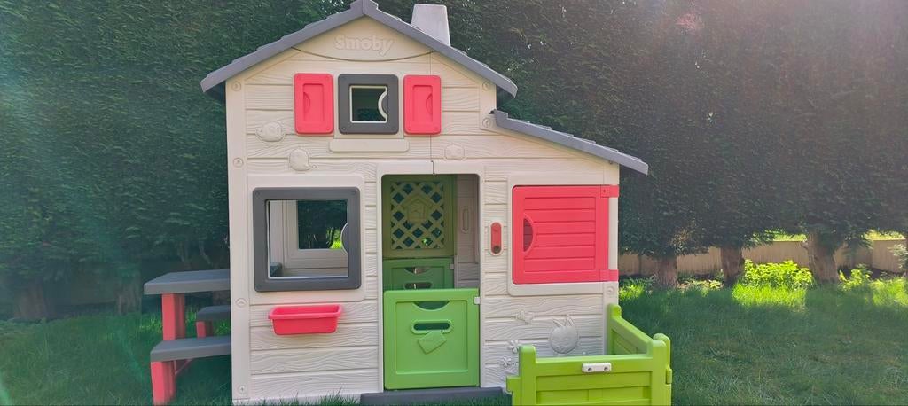 Smoby speelhuis., Ophalen