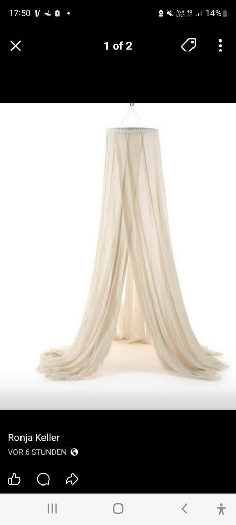 Rideau ou ciel de lit