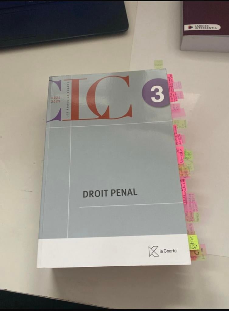 Droit penal belge, Livres, Envoi, Utilisé, Enseignement supérieur