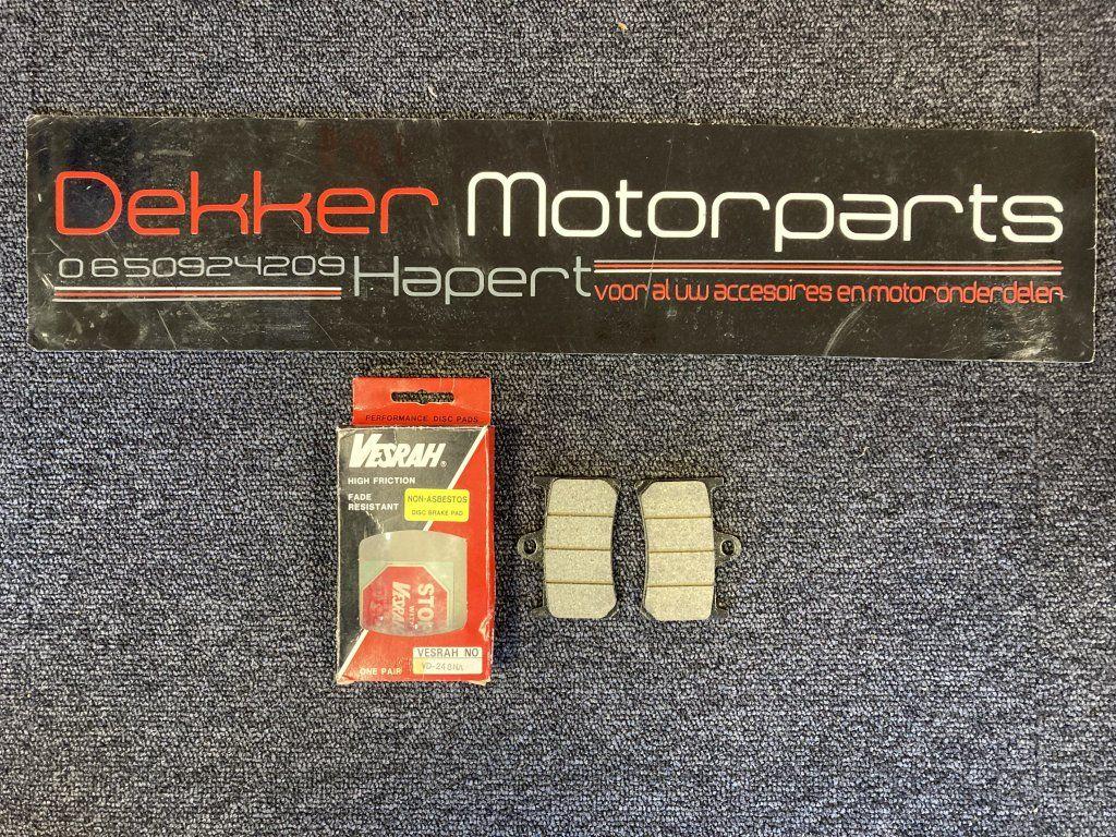 Vesrah remblokken VD-248 NA voorzijde div Yamaha's, Motos, Neuf, -, -, -