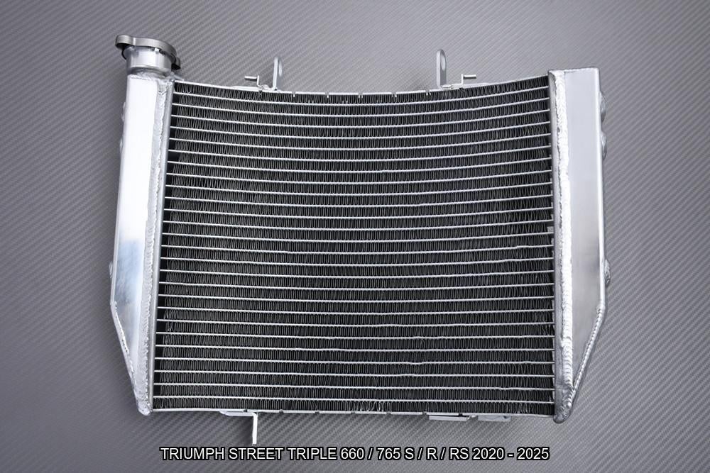 Radiateur AVDB TRIUMPH STREET TRIPLE 660 765 2020 - 2025, Motoren, Accessoires | Overige, Nieuw, Ophalen of Verzenden