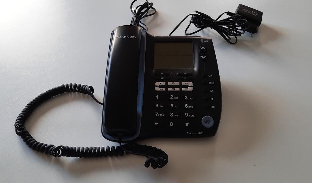 Telefoon vaste lijn, Telecommunicatie, Vaste telefoons | Niet Draadloos, Ophalen, Gebruikt, Bakeliet