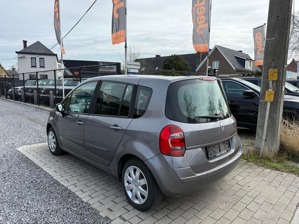 RENAULT GRAND MODUS 1.2 BENZINE GEKEURD AIRCO TOPSTAAT ✅, Auto's, Voorwielaandrijving, Stof, Zwart, 1198 cc