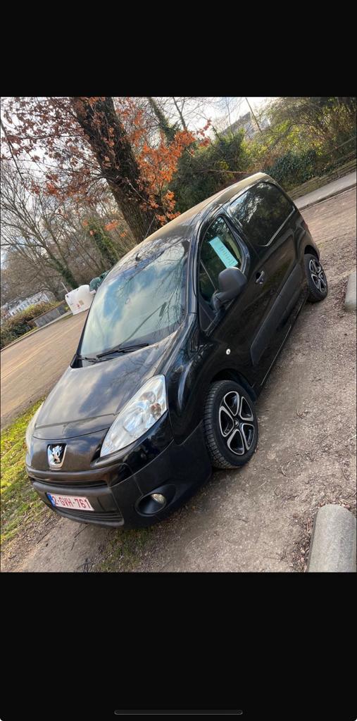 Peugeot partner, Autos, Achat, 4 portes, Boîte manuelle, Noir