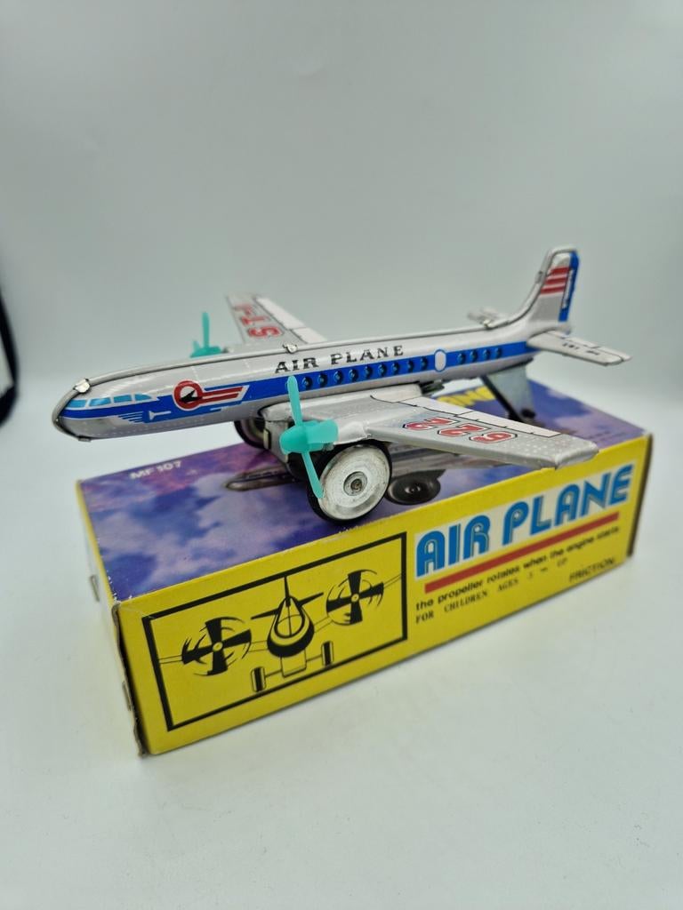 Blikken speelgoed vliegtuig MF 107, Enlèvement ou Envoi