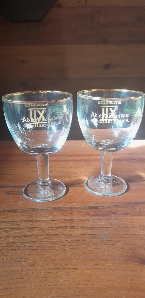 Westvleteren proefglaasjes., Verzamelen, Ophalen of Verzenden