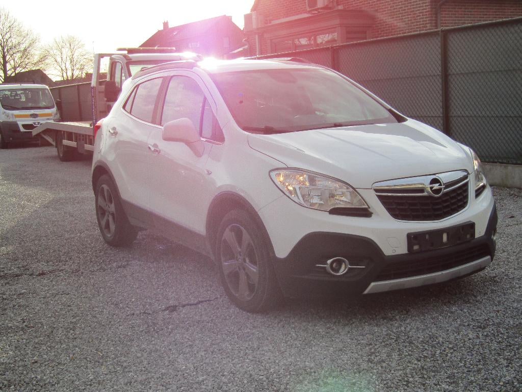 Opel Mokka 1.7 CDTI, Auto's, Opel, Voorwielaandrijving, Euro 5, Zwart, 4 cilinders