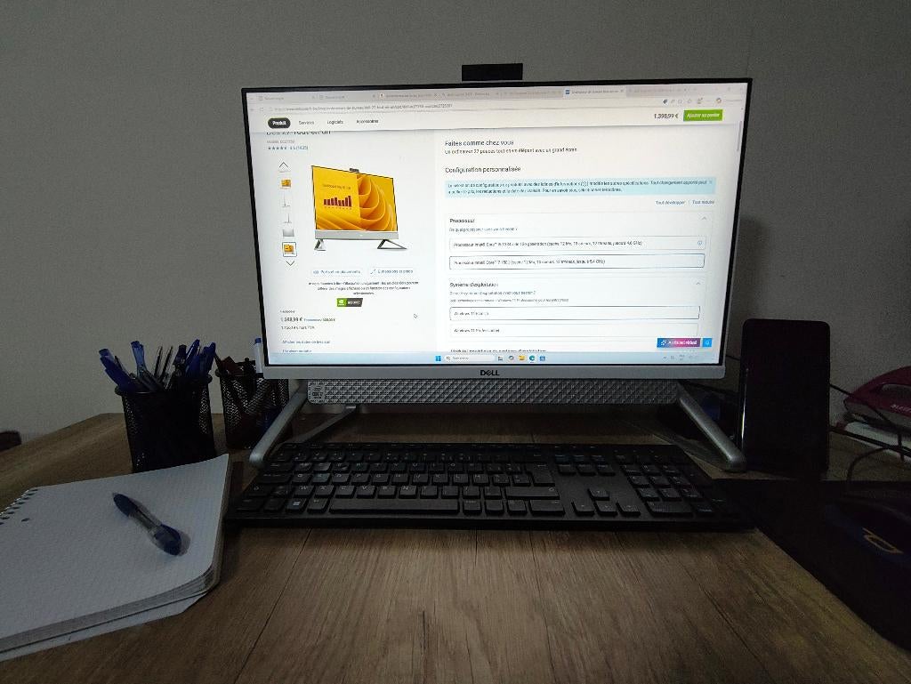 Dell inspiron 5490 tactile, Informatique & Logiciels, 4 Ghz ou plus, Enlèvement, Gaming, HDD