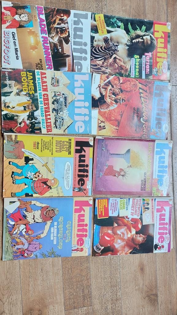 Kuifje weekblad, Ophalen, Gelezen