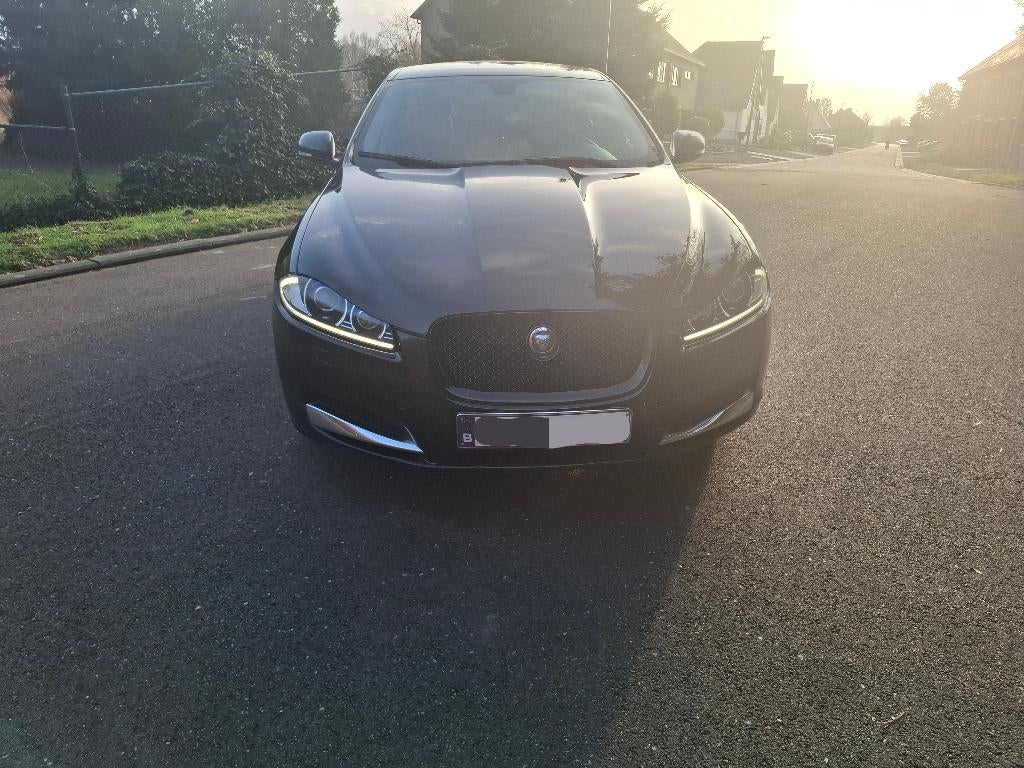 Jaguar xf, Auto's, Jaguar, Automaat, Euro 5, Achterwielaandrijving, Zwart