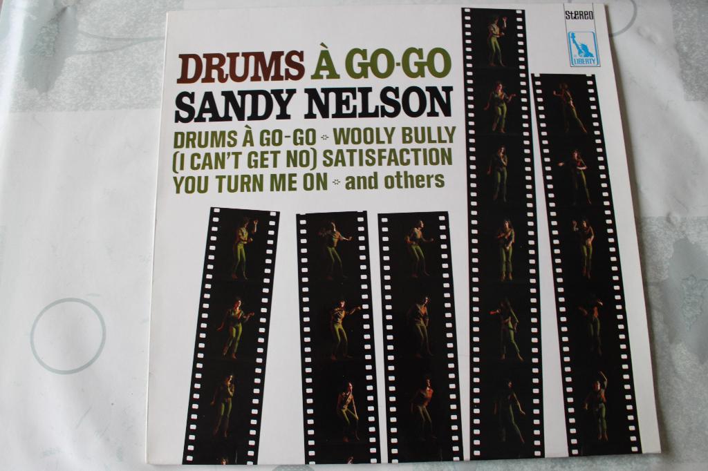 Sandy Nelson -lp- Drumt een Gogo, Ophalen of Verzenden, Zo goed als nieuw, 12 inch, Drum and bass
